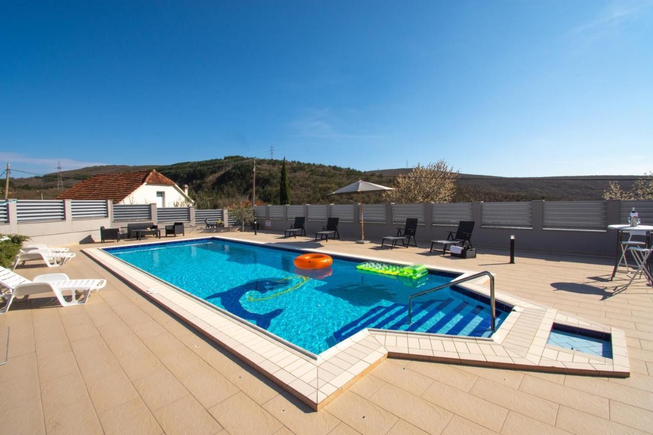 Spacious Villa For 10 With A Big Private Pool Trilj Екстер'єр фото